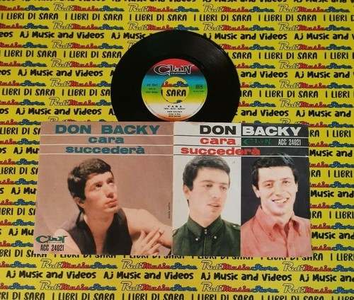 Don backy cara - 7"don,