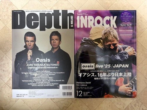 Inrock december 2025 oasis - december, 2