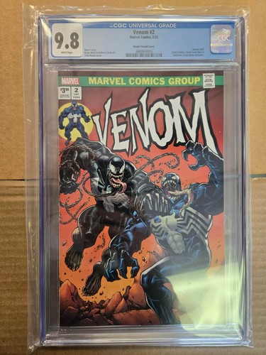 Venom cgc 8 marvel - cgc, (marvel