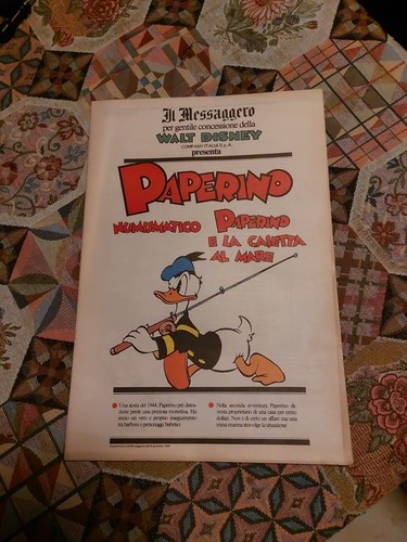 Disney allegato messaggero - disney,