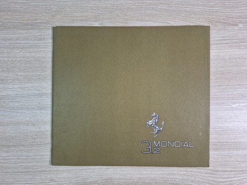 Ferrari mondial plaquette - mondial, 3.2