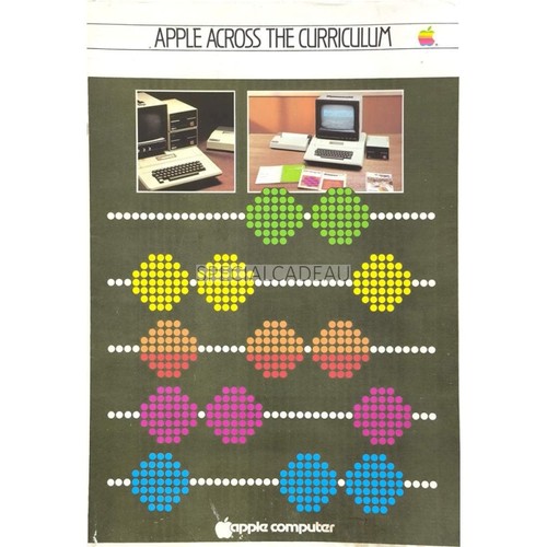 Brochure apple across - across, the