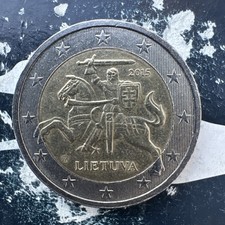 Moneta euro lietuva 2015 - moneta,