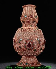 Raro vaso bottiglia fiore