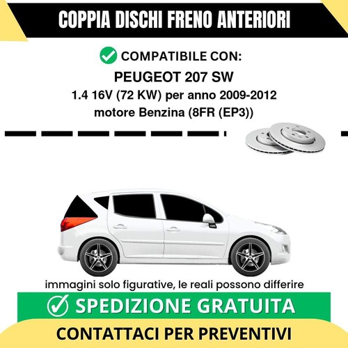 Coppia dischi freno anteriori - freno,