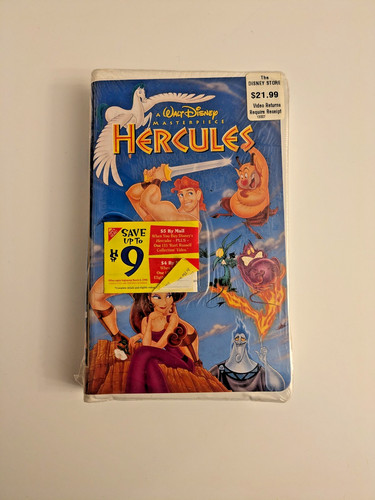 Walt disney hercules vhs - hercules,