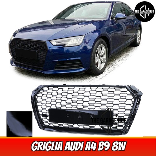 Griglia sportiva nera lucida - griglia,