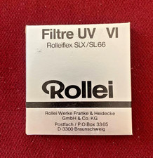 Rollei Filtro UV  a  baionetta VI per ottiche Rolleiflex SLX /SL66 
