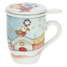 Thun Mug Tisaniera con filtro Regali d'Inverno