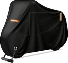 Telo Coprimoto Impermeabile, Telo Moto per Esterno 190T Poliestere, Copertura pe