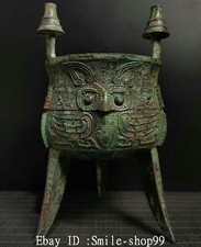 Bruciatore di incenso testa di