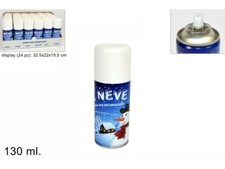 NEVE DECORAZIONE PER FINESTRE 130 ML.