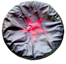 Copriruota di scorta  Spare wheel cover, Red star (symbol) Dnepr Ural