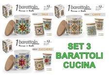 SET 3 Barattoli Sale Zucchero