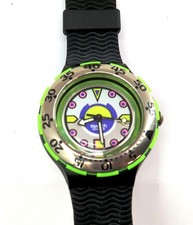 NUOVO orologio Swatch Scuba 200 BOMBOLA SDB103 con custodia e documenti 1993 uomo NOS