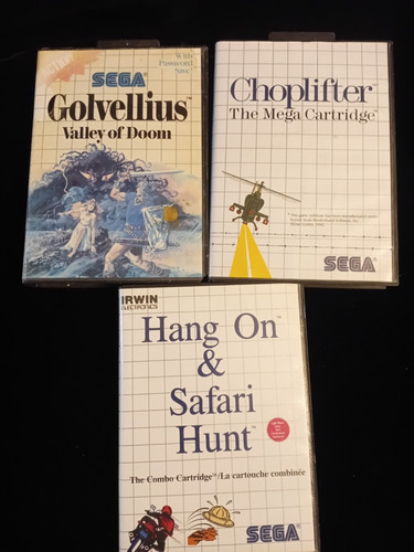 Lot sega master system - of,