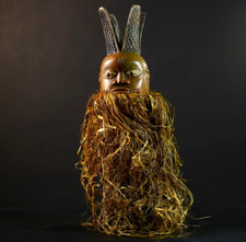 Maschera africana Elmetto