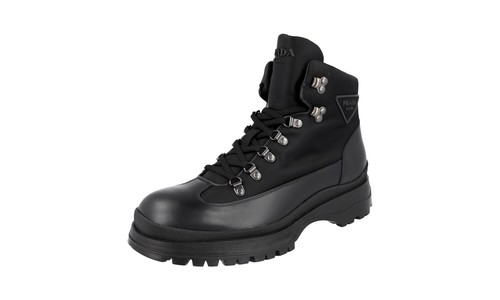 Prada brixxen booties combat - prada,