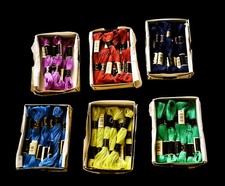 LOTTO 58 matassine RICAMO ANCHOR 25, MATASSINA 30 MT