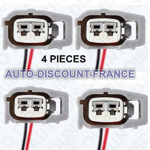 Connecteurs fiche prise pour - 4,