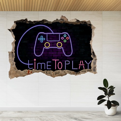 Adesivo parete gamer joy - parete, pad