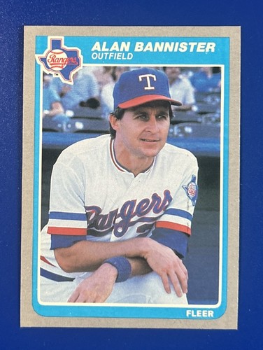 Fleer baseball 1985 alan - fleer,