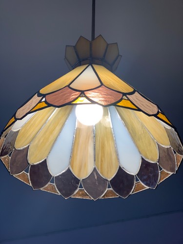 Lampadario vetro colorato - lampadario,