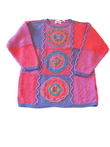 Maglione colorato lavorato - , a