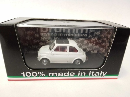 Brumm fiat 500d chiusa bianco - brumm,