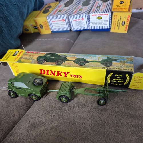 Dinky toys 697 libbre - libbre, set