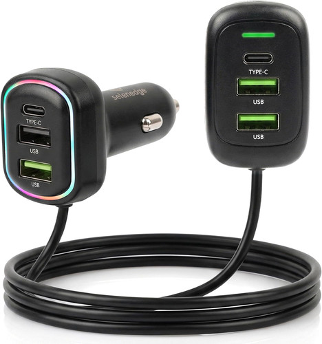 Caricabatterie auto usb con - auto,