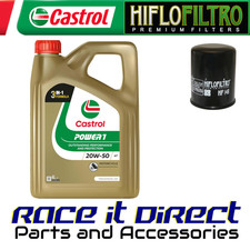 Kit tagliando per Yamaha FJR1300 AS automatico 2006-2011 Castrol & HiFlo