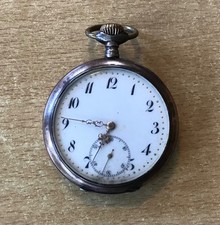 Orologio da tasca argento 800