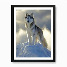 Siberian Husky. Generated with