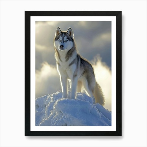 Siberian husky generato con - siberian, husky.