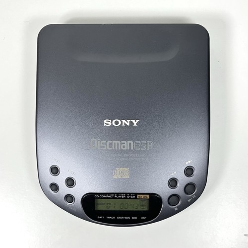 Sony 321 discman walkman - sony,