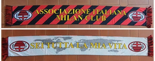 Sciarpa calcio milan - sciarpa,
