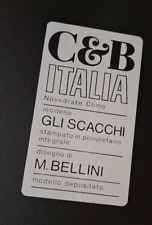 Set di 3 pezzi  “Gli Scacchi” by Mario Bellini per C&B Italia 70’s Arredamento 