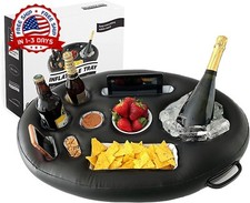 Portavaso Flotante Para Piscina Jacuzzi Bar Portátil Para Comida Bebidas En Agua