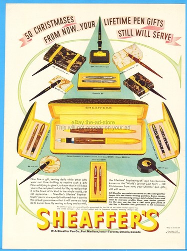 1937 sheaffer fountain - sheaffer's,