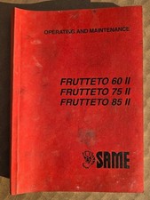 SAME FRUTTETO 60, 75, 85 II