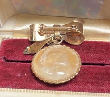 Spilla vintage Gesù litofano