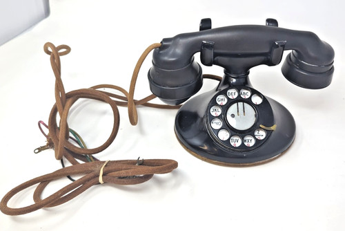 Antico telefono scrivania - antico, da