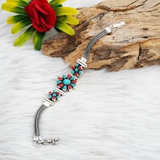 Bracciale Boho in corallo e