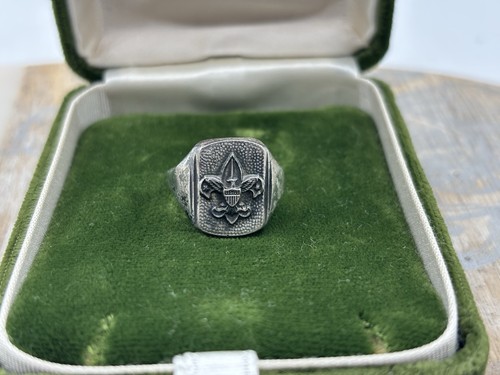 Anello vintage boy - scout, in