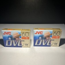 2x Cassetta JVC DVC Mini 60