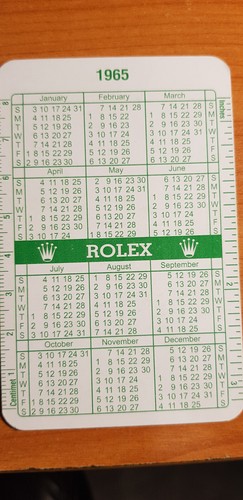 Rolex calendario vintage - rolex,