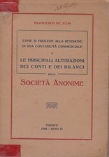 Come si procede alla revisione di una contabilità commerciale e le principali a