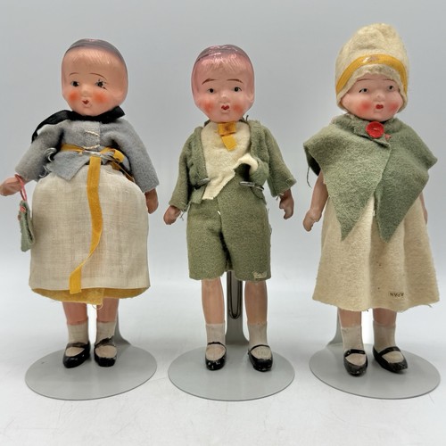 Set bambole vintage anni - 3,