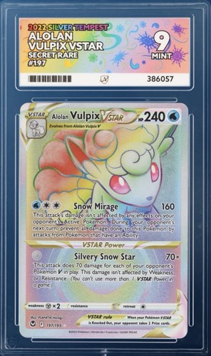 Pokemon alolan vulpix vstar - alolan,